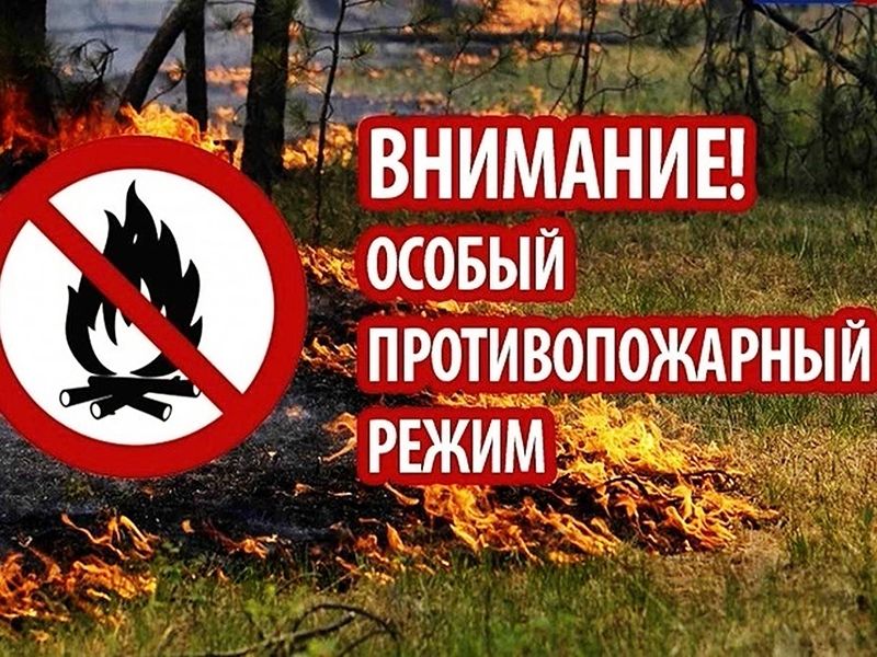 В Мегионе действует особый противопожарный режим