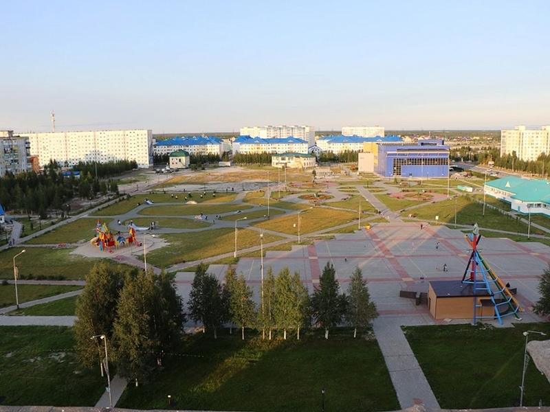 В Радужном благоустроили городской парк культуры и отдыха